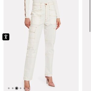 Super cute SLVRLAKE high rise cargo jeans